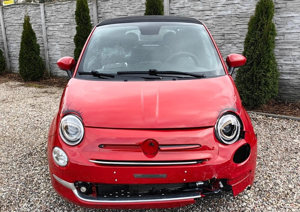 Fiat 500 cena 32900 przebieg: 29900, rok produkcji 2022 z Kłodzko małe 301